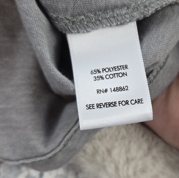 Torrid Signature Jersey Relaxed Crew Tee Plus Size Gray 3 - Picture 6 of 8